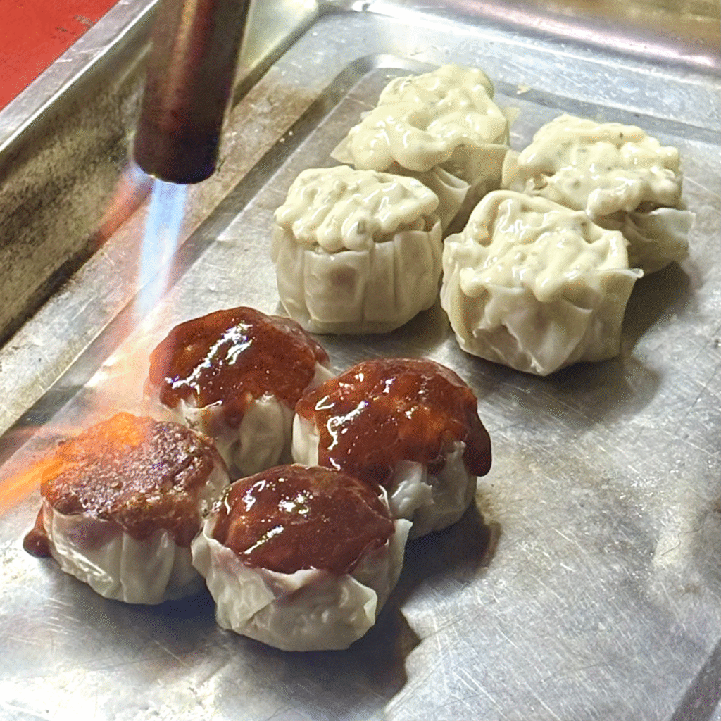 Dimsum hot lava dan Dimsum Tar-tar